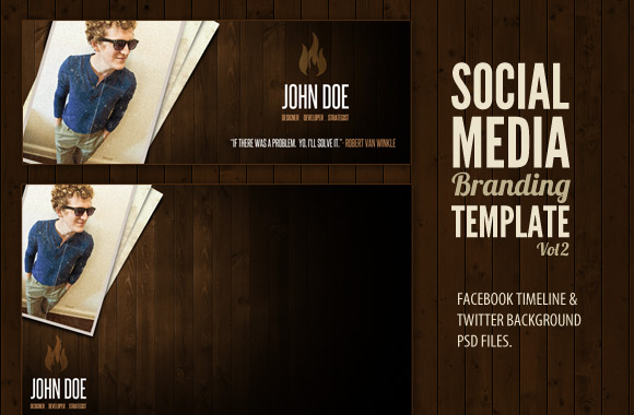 Free Social Media Branding Kit Vol 2