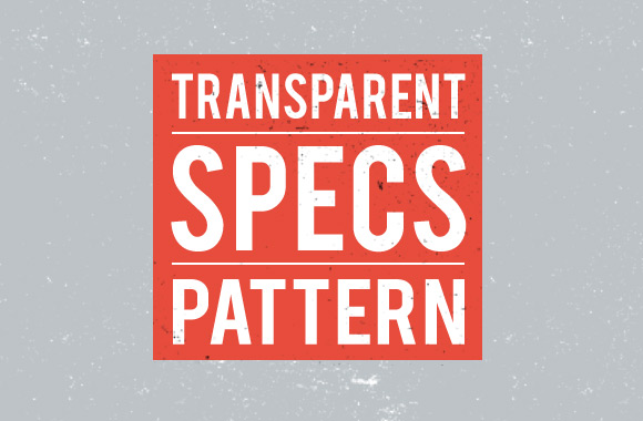 Transparent Specs - Seamless Patterns