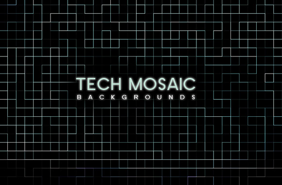 Tech Mosaic Backgrounds