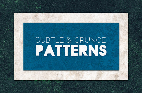 Tileable subtle grunge patterns
