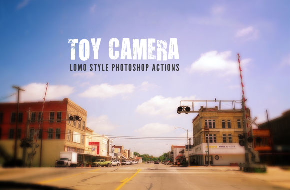 Toy Camera - Lomo Style Photoshop Actions