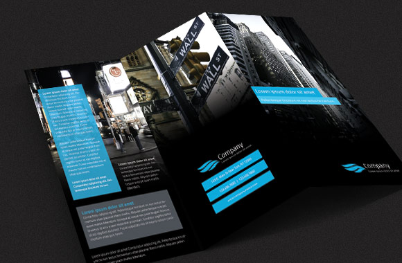 Free Modern Tri-Fold Brochure Design Template