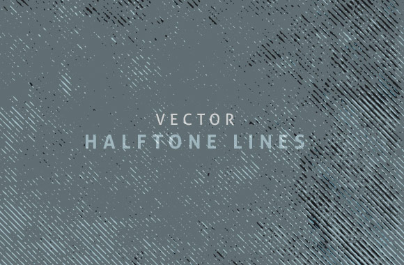 Halftone Vector Lines