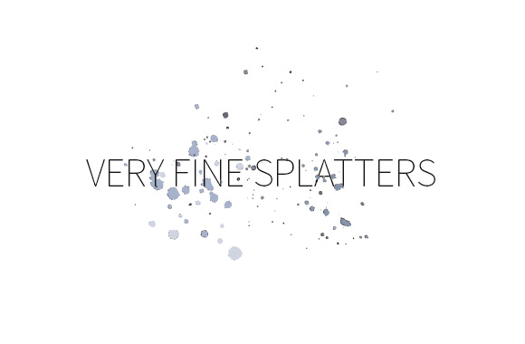 Very Fine Vector Splatters