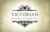 Victorian Era Vector Design Elements