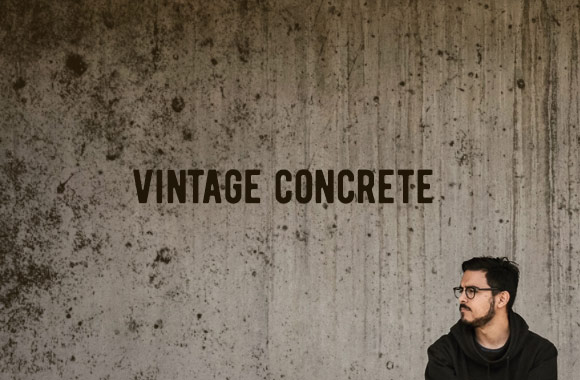 Vintage Concrete Textures and Brushes