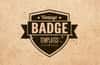 Vintage Badge Templates - Brushes, Vectors and Textures