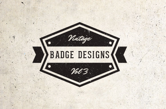 Vintage Vector Badges Vol 3