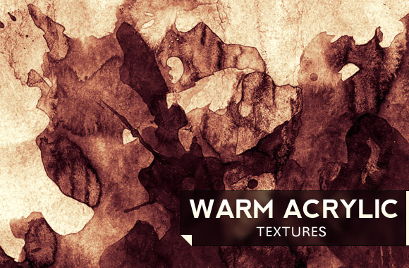 Warm Acrylic Textures