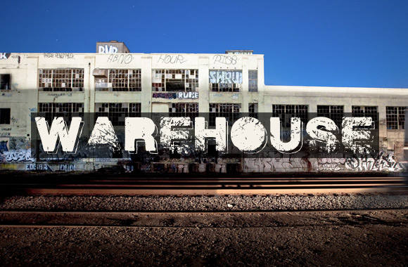 Warehouse - A Filthy Grunge Font