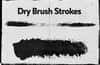 Vector Dry Brush Strokes
