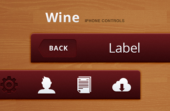 Wine iPhone Controls