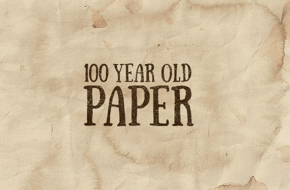 100 Year Old Paper Textures