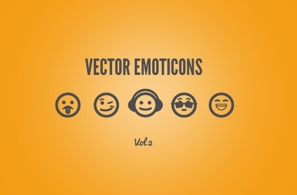 25 Free Vector Emoticons - Vol 2
