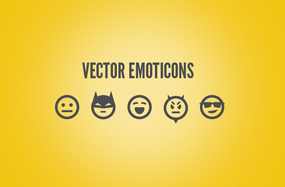25 Free Vector Emoticons