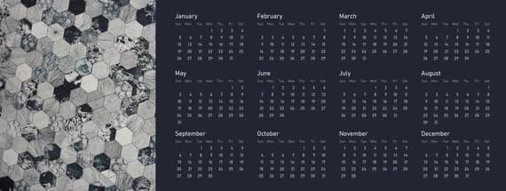 Create your own Calendar Template for 2020 Using a Script