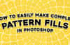 How to Easily Make Complex Pattern Fills in Photoshop