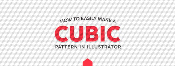 How to Easily Make a Cubic Pattern in Illustrator