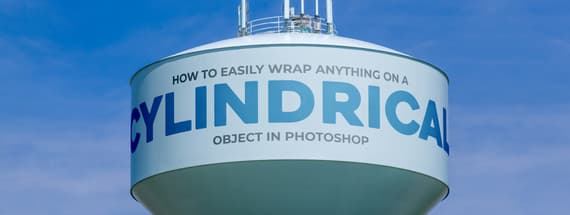 How to Easily Wrap Anything on a Cylindrical Object in Photoshop