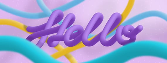 How to Make a 3D Tube Text Effect in Photoshop