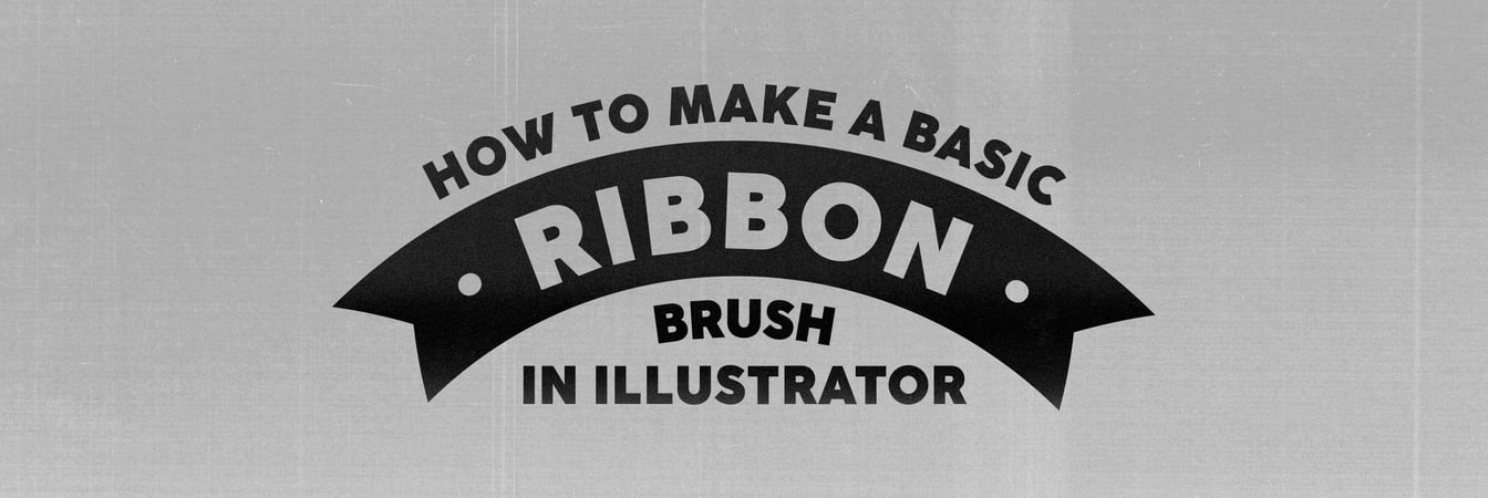 How to Make a Basic Ribbon Brush in Illustrator