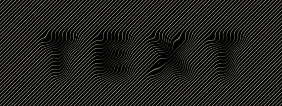 How to Make a OpArt Text Effect in Photoshop