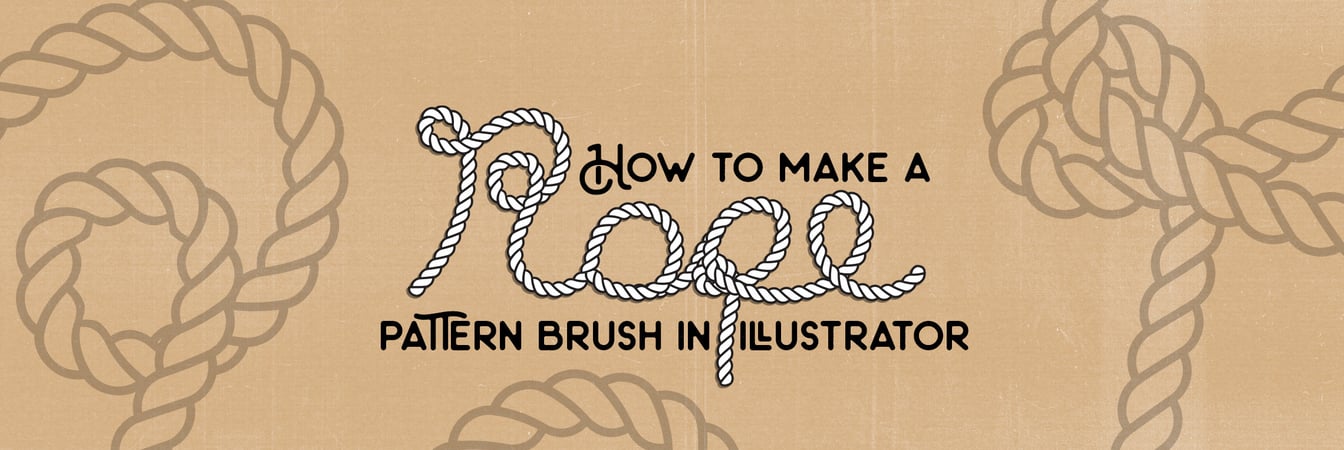 How to Make a Rope Pattern Brush in Illustrator