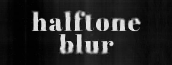 How to Quickly Make a Blurred Halftone Effect in Photoshop