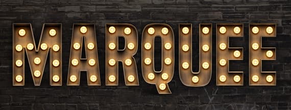 How to Create a Marquee Light Bulb Sign with Photoshop