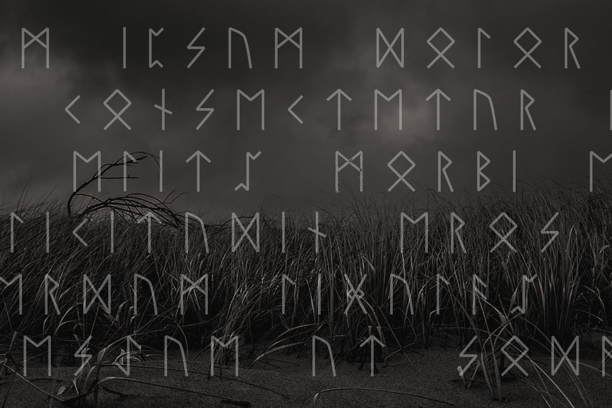 8 Nordic Runes Symbols Fonts and Typefaces.