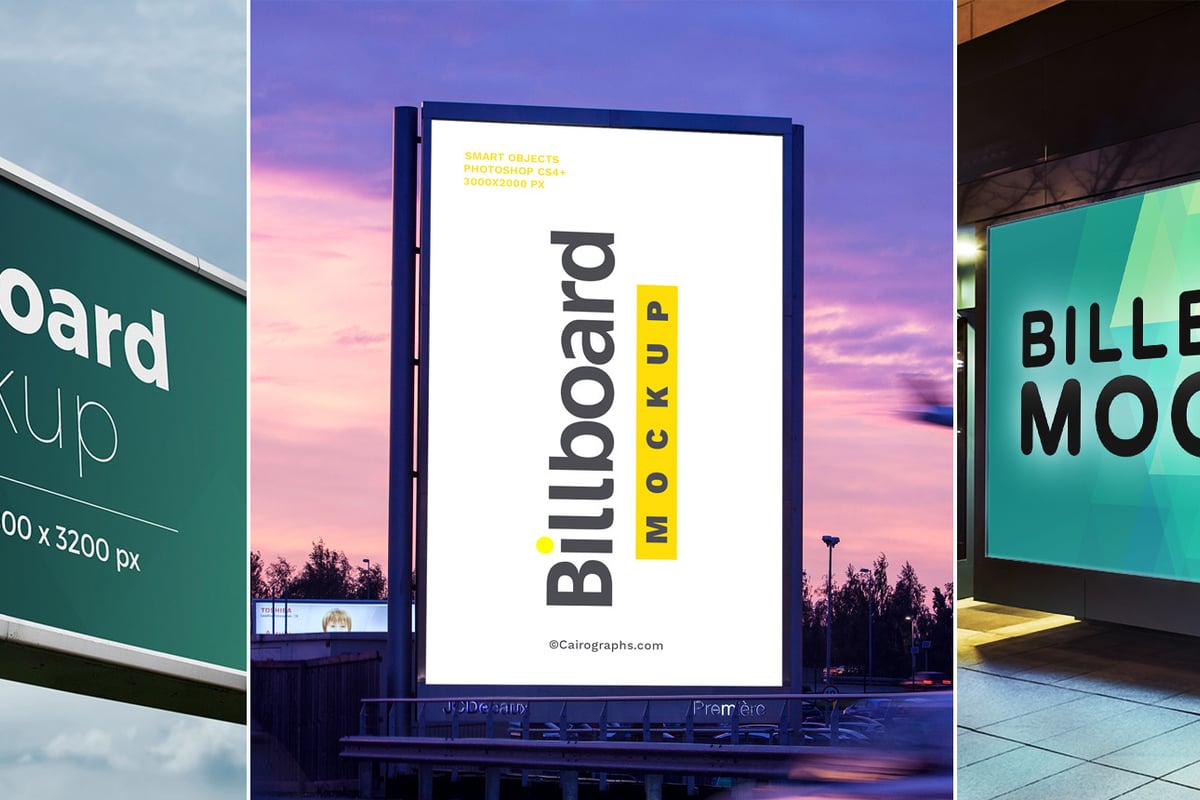 19 Billboard and Outdoor Advertising Mockups — Medialoot