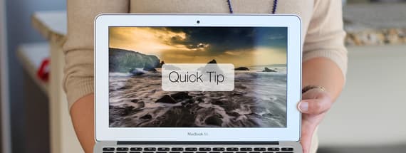 Quick Tip: How to mockup a screenshot on any computer screen with Photoshop