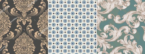 24 Victorian Vector Patterns: Floral and Fabulous