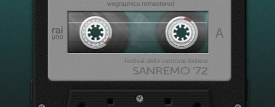 How to Create A Detailed Cassette Tape in Photoshop
