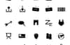 Monochrome Symbols Icon Set 5