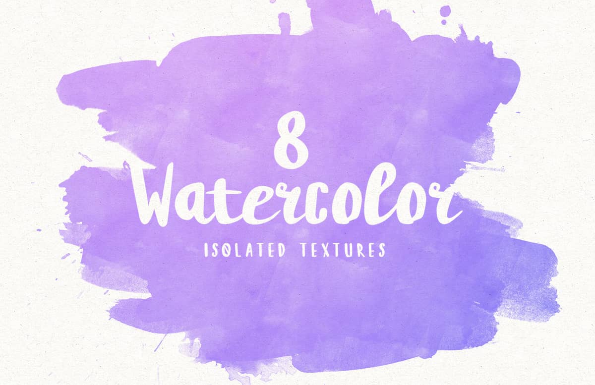 8  Watercolor  Isolated  Textures  Preview 1