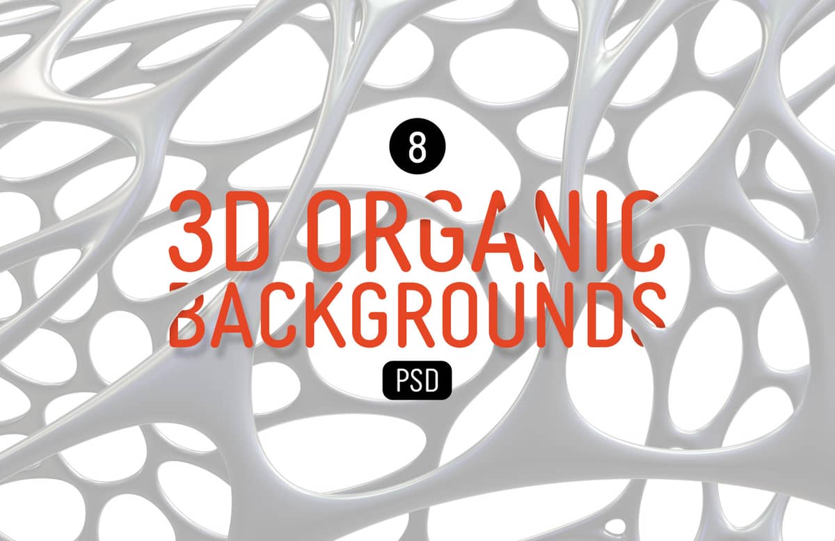 3 D Organic Backgrounds Preview 1