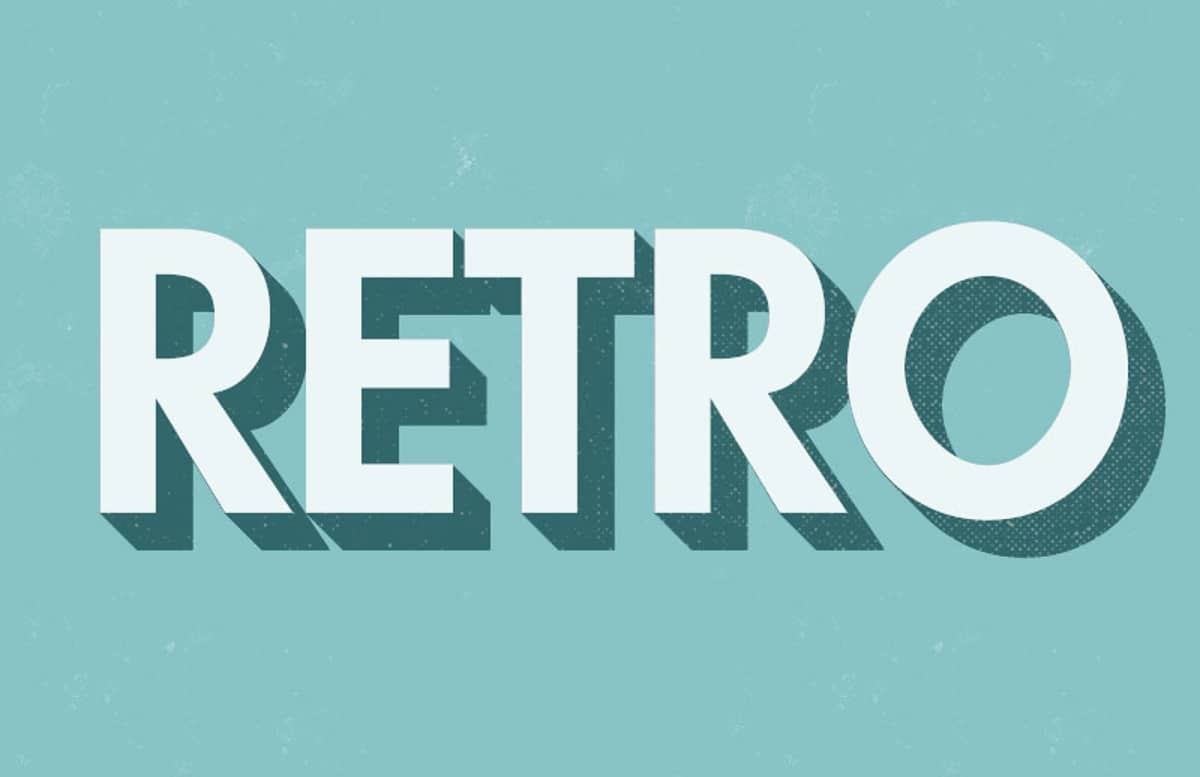 3 D  Retro  Text  Effects 800X518 1