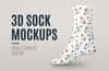 3D Sock Mockups