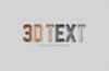 3D Text Photoshop Action