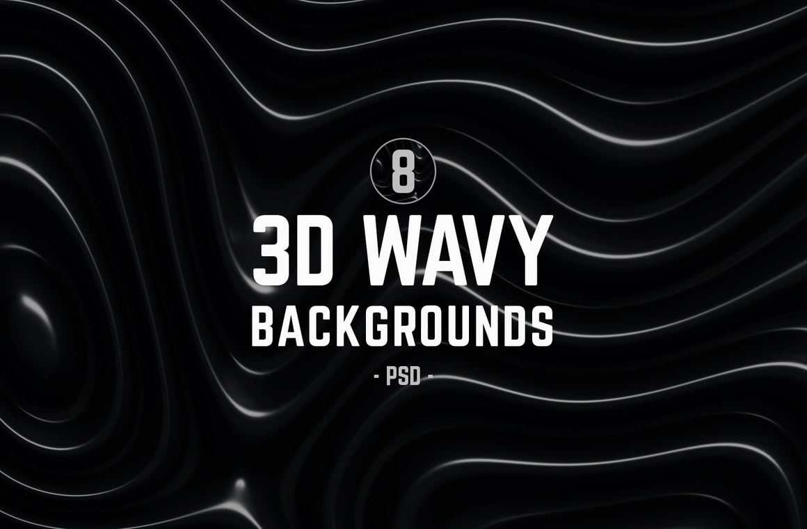 3D Wavy Backgrounds
