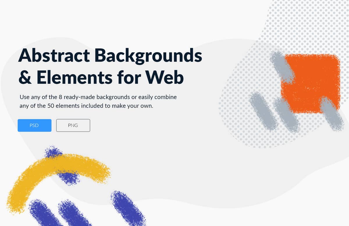 Abstract Backgrounds And Elements For Web Preview 1