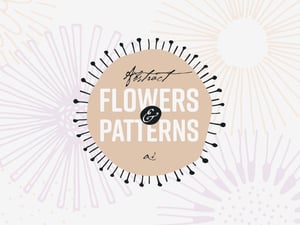 Abstract Flowers and Patterns 1