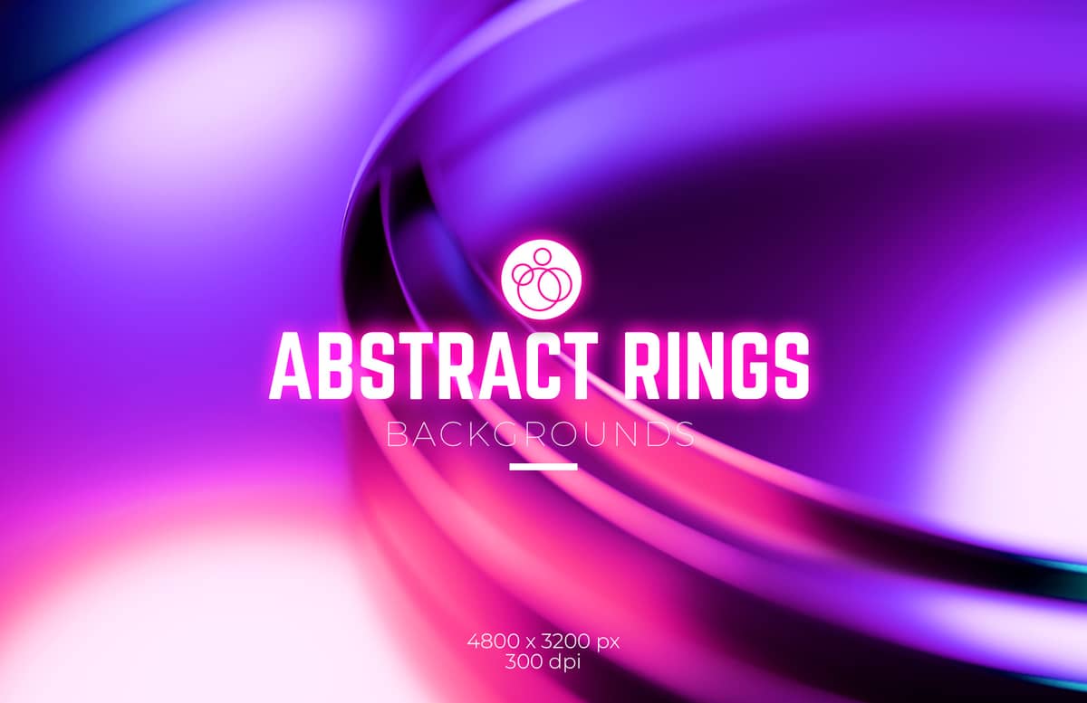 Abstract Rings Backgrounds Preview 1