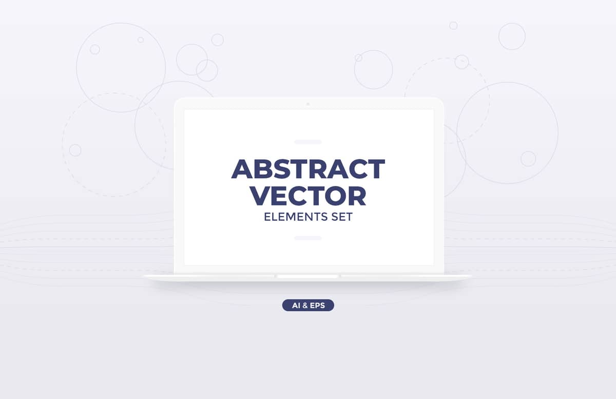 Abstract Vector Elements Set Preview 1