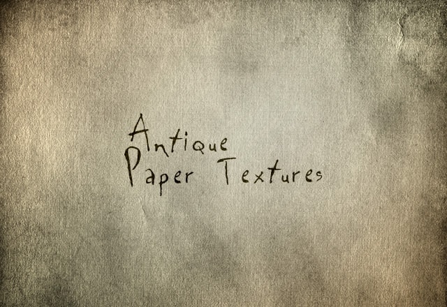 Antique Paper Textures