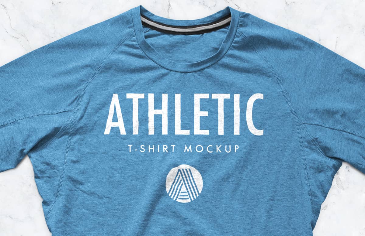 Athletic T Shirt Mockup Preview 1