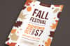 Autumn Fall Festival Flyer Template