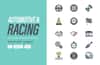 Automotive & Racing Vector Icons