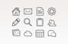 Outlined Basic Vector Icons